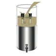 Anself Gravity Water Filter System Water Filtration Bucket for Home