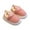Pink, variant on IROINNID Children's Winter Plush Slippers Thick PU Waterproof Non-Slip Boys/Girls Soft Sole Indoor Slipper, Size 18M-11Y