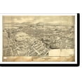thumbnail image 2 of Historic Framed Print, PA Providence 1892 MAP, 17-7/8" x 21-7/8", 2 of 9