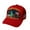 Red, variant on United States 250th Anniversary Hat - Adjustable Bald Eagle Printed Patriotic Baseball Cap for Men & Women, Multi-Use(Black)
