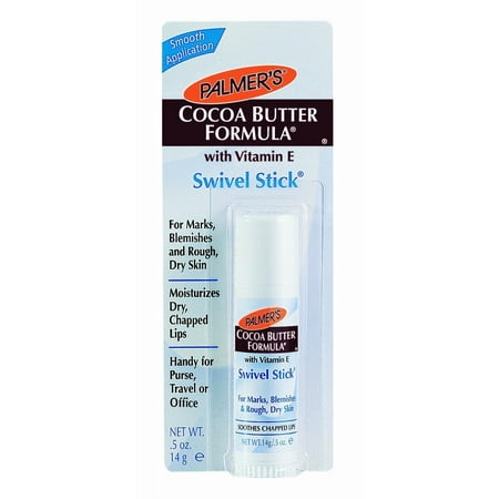 Palmers Cocoa Butter Stick - 4 Pk Palmers Cocoa Butter Formula Swivel Stick w/Vitamin E Moisturizes .5oz Each