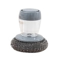 thumbnail image 1 of Dispensing Steel Brush Set with Storage,PET Material,Easy to Clean,Kitchen Cleaning Brush for Sinks and Tiles, 1 of 8