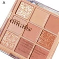 thumbnail image 2 of Eye Shadow Plate Niche Portable Fine Texture 9 Colors Makeup Glitter Eyeshadow Palette for Daily Life, 2 of 8