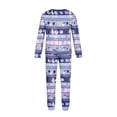 thumbnail image 6 of Matching Halloween Pajamas Set for Whole Family, Breathable Long Sleeve Halloween Family Pajamas with Moon Ghost Pattern, Cozy Family Halloween Pajama Set Sleepwear, 6 of 6