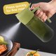 thumbnail image 5 of Dispensador de aceite de oliva de vidrio para cocina, botella dispensadora de aceite 2 en 1 y pulverizador de aceite para cocinar, tapa abatible automática, 18 oz (bloqueo leve), 5 of 5