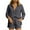 Gray, variant on Kaemgyyd Women 2 Piece Set Linen Outfits Summer Casual Long Sleeve Button down Shirt and Shorts with Pocket Lounge Sets Streetwear