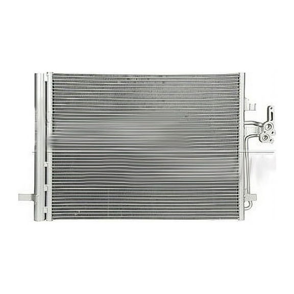 A/C Condenser - Compatible with 2007 - 2015 Volvo S80 2008 2009 2010 2011 2012 2013 2014