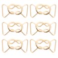 thumbnail image 1 of EeaseMX 6 pares de hebillas de cinturón de aleación para ropa, decorativas., 1 of 7