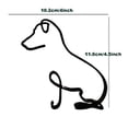 thumbnail image 5 of MXHHR Art Deco Metal Decorative Sculpture Wall Sculptures 1 Count, 5 of 5