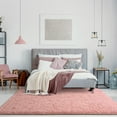thumbnail image 2 of Junovo Super Soft Fluffy Area Rugs Modern Shag Rug for Bedroom Living Room,Cute Carpets for Kids Nursery Girls Home Dorm,8'x10',Blush, 2 of 6