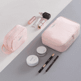 thumbnail image 3 of 2pcs Cosmetiquera Estuches De Maquillaje Bolsa Viaje Xtellar rosa, 3 of 3