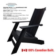thumbnail image 2 of Chaise Adirondack Moderne, Chaise Muskoka en Plastique, Sans Entretien., 2 of 3