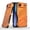 Orange, variant on for iPhone Air Case, Kickstand Rugged Shockproof TPU Matte Textured All-Inclusive Lens Protective Shell Hard PC Back Cover Sturdy Phone Case for iPhone Air, Black