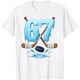 thumbnail image 1 of Funny 67 - Camiseta de hockey número seis siete goteo de hielo 6 7 meme, 1 of 2