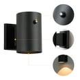 thumbnail image 3 of C Cattleya 2-Pack Black Aluminum Dusk to Dawn Cylinder Outdoor Wall Lantern Sconce, 3 of 8