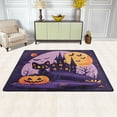 thumbnail image 3 of Non-Slip Area Rug 36"x24" Indoor Washable Floor Mats Carpet Printed for Living Room, Bedroom, Home Decor Spooky Halloween Background, 3 of 7