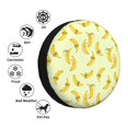 thumbnail image 4 of Fotbe Bananas Funda de Llanta de Repuesto con Estampado, Engrosada, Ajuste Universal para Jeep, Remolque, RV, SUV, Camión-15 inch, 4 of 6