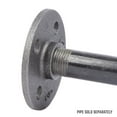 Gilpin IRONWORKS 579 1-1/4BLK Floor PostFlange - Decking Railings 9 thumbnail image