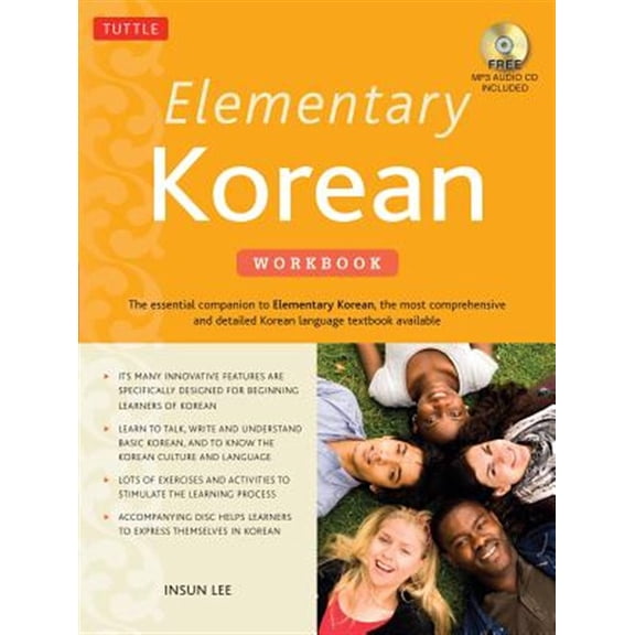 Pre-Owned Elementary Korean Workbook: (Audio CD Included): A Complete Language Activity Book for Beginners (Online Audio Included) Paperback