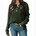 thumbnail image 4 of Blusa De Mujer, Blusa De Ajuste Casual Elegante Hombro Caído Transpirable Para Oficina ANGGREK Otros, 4 of 6