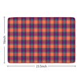 thumbnail image 5 of Multi Color Checkerboard Checkered Flannel Non Slip Door Rugs,Washable Door Mats Indoor,Decorative Door Mats,Dirt-Resistant and Absorbent Doormat for Entrance,Bedroom,Kitchen,Bathroom,23.5"x16", 5 of 5