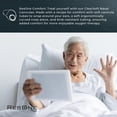 thumbnail image 5 of ResOne 2Ft Soft Adult Oxygen Nasal Cannula 1-Pack - Curved Prongs, Crush-Resistant Tubing - Nasal Tubes, Oxygen Concentrator Supplies - Soft Curved Nose Piece, Standard Size, Standard Flow 6 LPM, 5 of 7