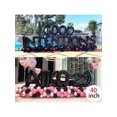 thumbnail image 2 of 40 Inch Large Pink Letter Balloons Big Size Jumbo Mylar Foil Helium Balloon for Birthday Party Celebration Decorations, Alphabet A B C D E F G H I J K, 2 of 4