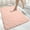 Pink, variant on YIMWNYI Bathroom Carpet Thick Non-Slip Soft Comfortable Decorative Rug, Absorbent Area Mat for Bathroom, Bedroom, Kitchen, Stylish & Durable Floor Covering
