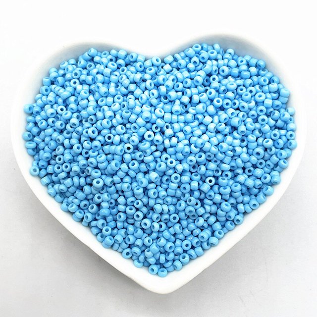 Cuentas de cristal checo para la fabricación de joyas, accesorios de pulsera hechos a mano, 15g, 2mm, 3mm, 4mm, efecto de la laca para hornear