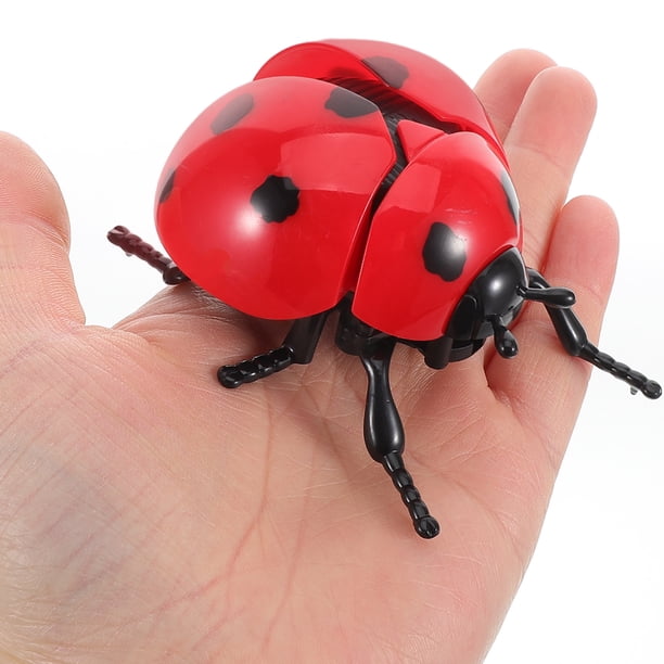 Simulation Ladybug Wind Up Toy Interactive Cognitive Toy For Kids