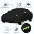 thumbnail image 4 of 190T Universal Full Sedan Car Cover, Waterproof Sunscreen Anti UV Dustproof Protection, L - 470x180x150cm (185x71x59in), 4 of 10