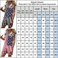 thumbnail image 5 of Gvmfive Men Denim Bibs Overalls American Flag Print Casual Jumpsuit Shorts Jeans, 5 of 5