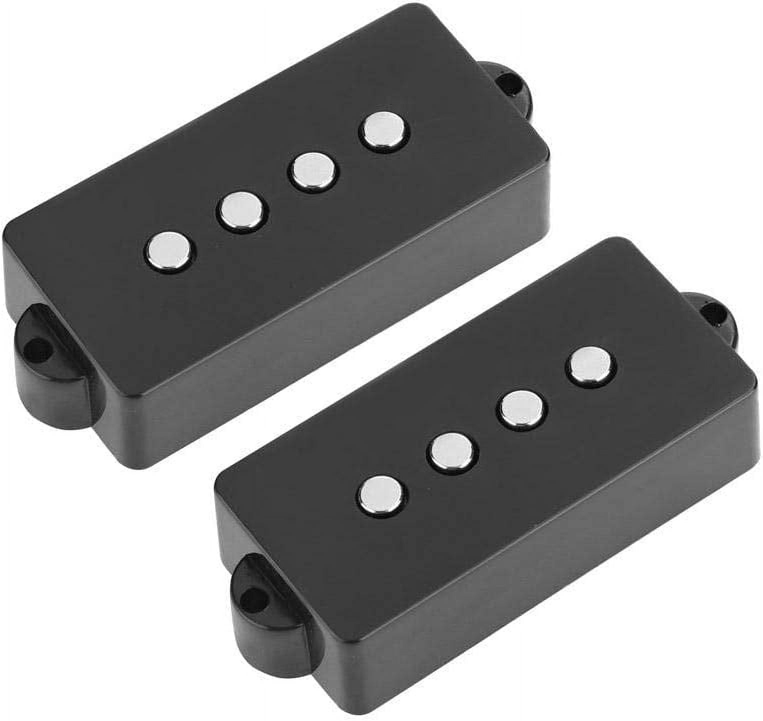 Bass Pickup,Electric Bass Preamp Wiring Circuit Pickup Replacement Accessory for Bass Guitar Active Equalizer
