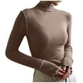 thumbnail image 1 of Birdeem Womens Winter Bottomed Double-Sided Long Sleeve Clothes Tops, 1 of 1