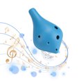 thumbnail image 2 of Irfora Flauta, Alto C Estilo Simple Musical C Estilo Simple Estilo Musical Rusuo Amante Musical y Resina Ocarina Siuke, 2 of 8