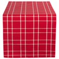 thumbnail image 2 of Design Imports CAMZ37704 14 x 108 Po. Chemin de Table à Carreaux Houx Berry, 2 of 4