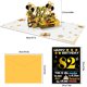 thumbnail image 3 of Tarjeta de cumpleaños Joycard 82nd para mujeres y hombres con diseño desplegable en 3D, 3 of 7