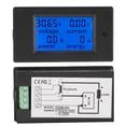 thumbnail image 1 of Voltímetro Digital Medidor De Corriente De Voltaje De Energía Eléctrica Con Pantalla LCD Grande, Umbral De Alarma De Potencia, Función De Memoria Y Derivación De Corriente,, 1 of 7