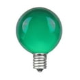 thumbnail image 2 of Novelty Lights 25 Feet Green G40 Globe Outdoor Patio String Lights, Green Wire, 2 of 6