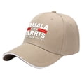 thumbnail image 5 of Kamala Harris Béisbol Unisex para Senderismo Pesca (Caqui), 5 of 5