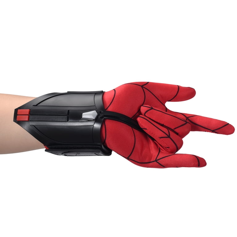 Spider Web Toys Realistic Shooter Play Black and Red Cosplay