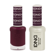 Daisy DND Gel & Lacquer Duo Nail Polish in 455 Plum Passion for Unisex