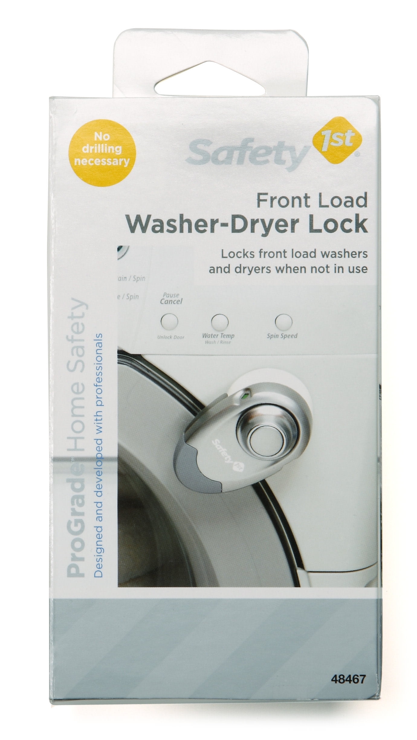 Safety 1ˢᵗ ProGrade Front Load Washer-Dryer Lock, White