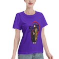 thumbnail image 2 of T-Shirt Basique à Manches Courtes pour Femmes Demon Slayer Tomioka Yiyong, 2 of 6