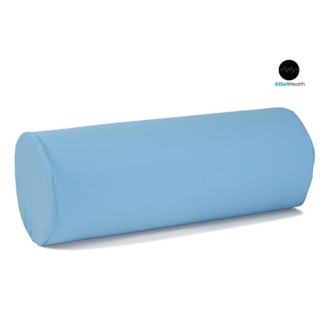 Cervical Neck Pillow Round Cervical Roll Bolster Pillow Cushion with Removable Washable Cover, Ergonomically Designed for Head, Neck, Back, and Legs || Ideal for spine and neck support during sleep ()