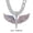 Angel - Pink, variant on Miami Mens Cuban Link Chain Silver Gold Plated Bling Cuban Necklace Diamond Chain for Men iced out chain Hip Hop Necklace