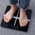 thumbnail image 1 of RUNROTOO 1Pcs 26x26x3 Cm Tempered Glass Lcd Display Electronic Scales For Home Use, 1 of 6