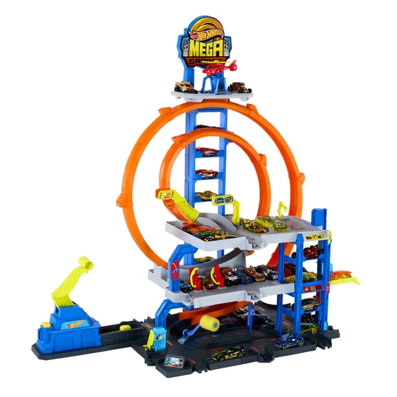 Pista de Juguete Mattel Hot Wheels City Mega Garage