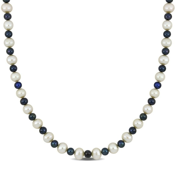 Everly Men's Cultured Pearl Sterling Silver Necklace