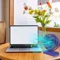 thumbnail image 4 of JGJJUGN 9-Inch Silent Three-Speed Desktop Fan with Multi-Angle Adjustment and Compact Design for Bedroom, Office, and Car Use, 4 of 6